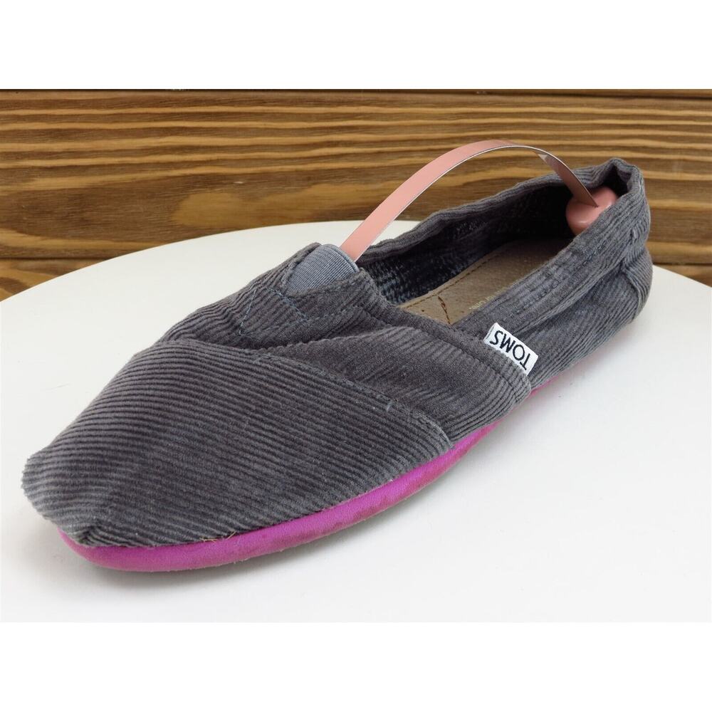 TOMS Size‎ 8 Flat Shoes Brown Fabric Women M
